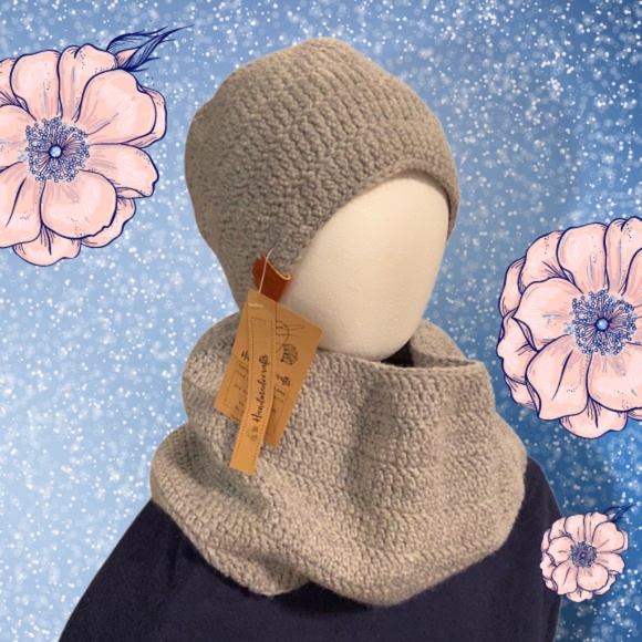 Chia Spice Hat and Cowl Set (Crochet) - Picture 2 of 5